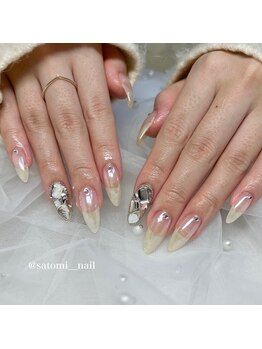 エムネイル ブランチ(Mネイル branch)/satomi担当:ホワイトミラー