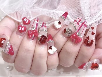 プティネイル 池袋(Puty Nail)/ゴテゴテネイル　スカルプ