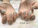 グリーン×水光