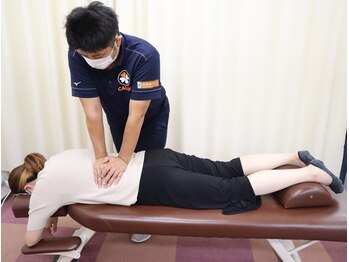 かるむ整骨院 治療院 南浦和店の写真/【首肩こり腰痛ケアコース30分初回¥2200】お仕事、育児、家事などでお疲れのパパ/ママさんにオススメ◎