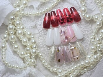 ネイルリアン(Nail lieN)の写真/仕事で派手にできない方もシンプル系トレンドデザインで可愛く!【バレンタイン定額¥6500/¥8000】