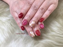 ココネイル 六十谷店(coco Nail)の雰囲気（バレンタインネイル♪）