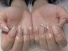 ◆ハンド◆定額ゴージャス韓国ネイル¥9,820コース♪【口コミ割】