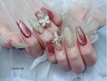 コロミネイル(colome nail)の写真/長さ欲しい方必見！自爪弱いお悩みもスカルプで理想の指先に。画像持ち込み相談も歓迎です☆