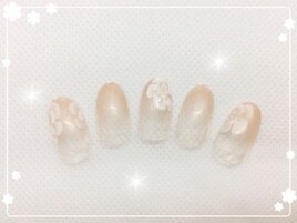成人式ネイル☆ 6800円