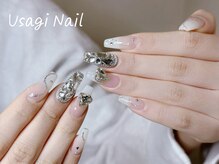 ウサギネイル 新大久保店(usagi nail)/冬ネイル