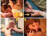 【超贅沢】全身60分+（ヘッド/オイルフット/オイルハンド）から2つで計100分