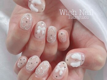 ウィッシュネイル 原宿店(Wish Nail)の写真/大人気☆持ち込みアート♪時間制でアートし放題【90分新規7500円再来8500円 120分新規8500円再来9500円】