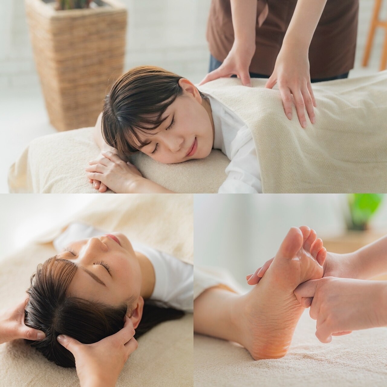 【平日限定】2メニューセット(ドライケア) 550円OFF　60分 6710円