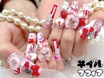 やみかわ地雷系ネイル