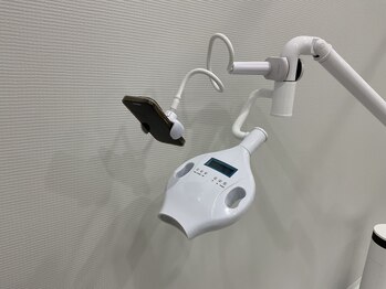 ホワイト 上乃木南店(WHITE)/照射中のスマホ操作OK!