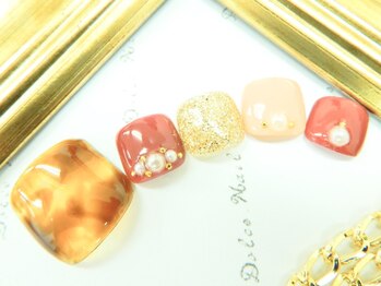 ネイルサロン ドルチェネイル 柏店(Dolce.Nail)/フットデザインコース☆足湯付き