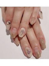 カラン 焼津店(CALIN)/ニュアンスシェルネイル