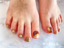 リュエル(RUELLE)/カフェラテネイル ニュアンス