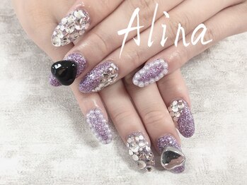 エリナネイルサロン池袋(Alina Nail Salon)/スカルプストーン付け放題
