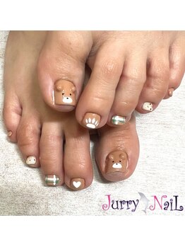 ジュリーネイル 所沢店/クマさんアート