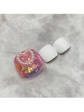 ビーエヌネイル(BN NAIL)/Foot ハートネイル