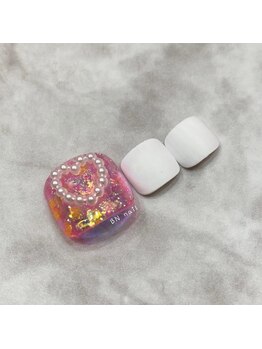 ビーエヌネイル(BN NAIL)/Foot ハートネイル