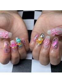 キャラクターネイル