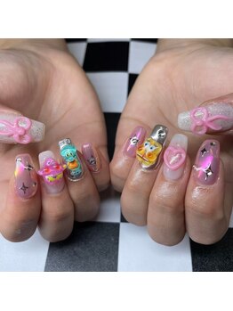 モレリア 心斎橋店(morelia)/キャラクターネイル