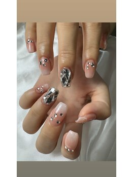 フラワーズネイル(flowers nail)/カラグラ/ストーンネイル