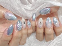 モカ 心斎橋(moca by Lee)/【Aina】マーメイドネイル