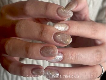 ネイル アトリエ フイユ イセサキ(Nail atelier Feuill isesaki)/Reina指名〇fast design simple