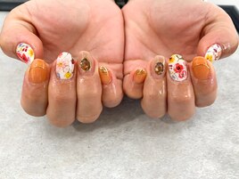 お花ネイル