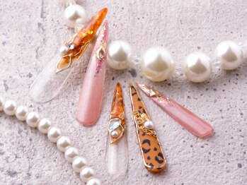 カラーズ 浜松店(colors)/レオパードネイル☆