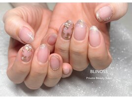 ミラーフラワー☆ネイル