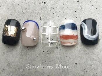 サロンストロベリームーン(Salon Strawberry Moon)/ちぐはぐ￥8500　※KEITO担当