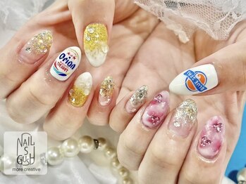 ネイルズガッシュ 大森駅前店(NAILs GUSH)/フィルイン/推しネイル/持ち込み