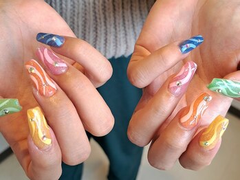 ネイルムード(Nail mood)/スカルプネイル