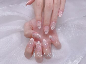 エム 新大久保店(M)/ベビーピンク&リボンハート