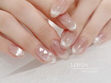 ラヴィン なんばスカイオ店(Lovin)/パラジェル】バレンタインネイル