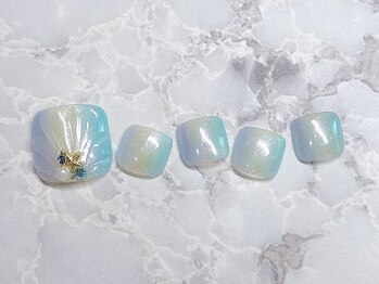 ネイルサロン クラーヴォ(cravo)/フットデザインアートコース　6