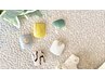 【FOOT】パラジェル親指アート2本&フットバス付¥9.000《初回オフ込》