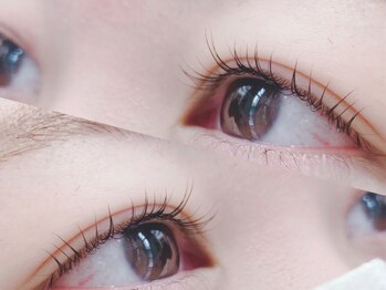 エミーアイラッシュ 大通店(Emii Eyelash)の写真/【仕上がり重視派に】圧倒的技術で束感×モチも◎ナチュラルに理想の目元へと仕上げます♪