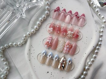 エンジェルガーデンネイル 池袋店(Angelgarden nail)の写真/【サンプル豊富な定額¥7000～】毎月新デザインを更新♪《持ち込みOK！》お好みのカラ―に変更OK！