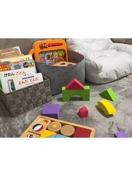 お子様同伴OKのサロン