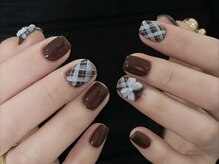 ナユキネイル 渋谷店(NA.YUKI NAIL)/【チェックネイル】