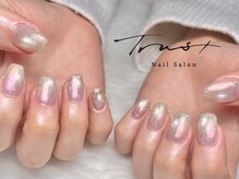 トラストネイル 佐野店(TRUST Nail)/艶ベールマグネットネイル
