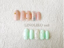 リノリコネイル 元住吉(Lino Liko nail)/4月New in☆7500円定額デザイン