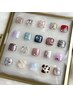 【フットネイル】選べる2本（親指）アート　￥7,200