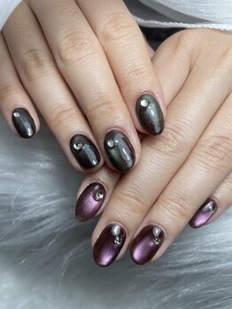 ムンヒーネイル 朝霞台(MOONHI Nail)/自爪×サロンデザイン