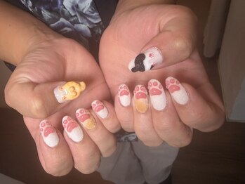 クロシェ ネイル(cloche.nail)の写真/特殊なアートもご依頼受けることが多いです^_^