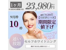ホワイトニングビューティー 鯖江店(WHITENING BEAUTY)の雰囲気（大好評！通い放題コースあり。最速で白くなりたい方オススメ！）