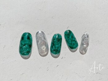 定額ネイルデザインA　¥6500