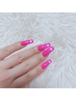 ハートパンチネイル