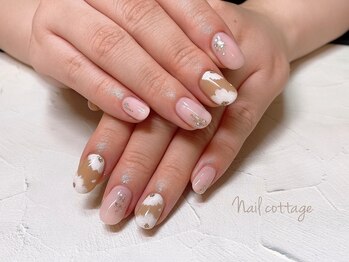 ネイルコテージ(Nail cottage)/フラワーネイル¥8800